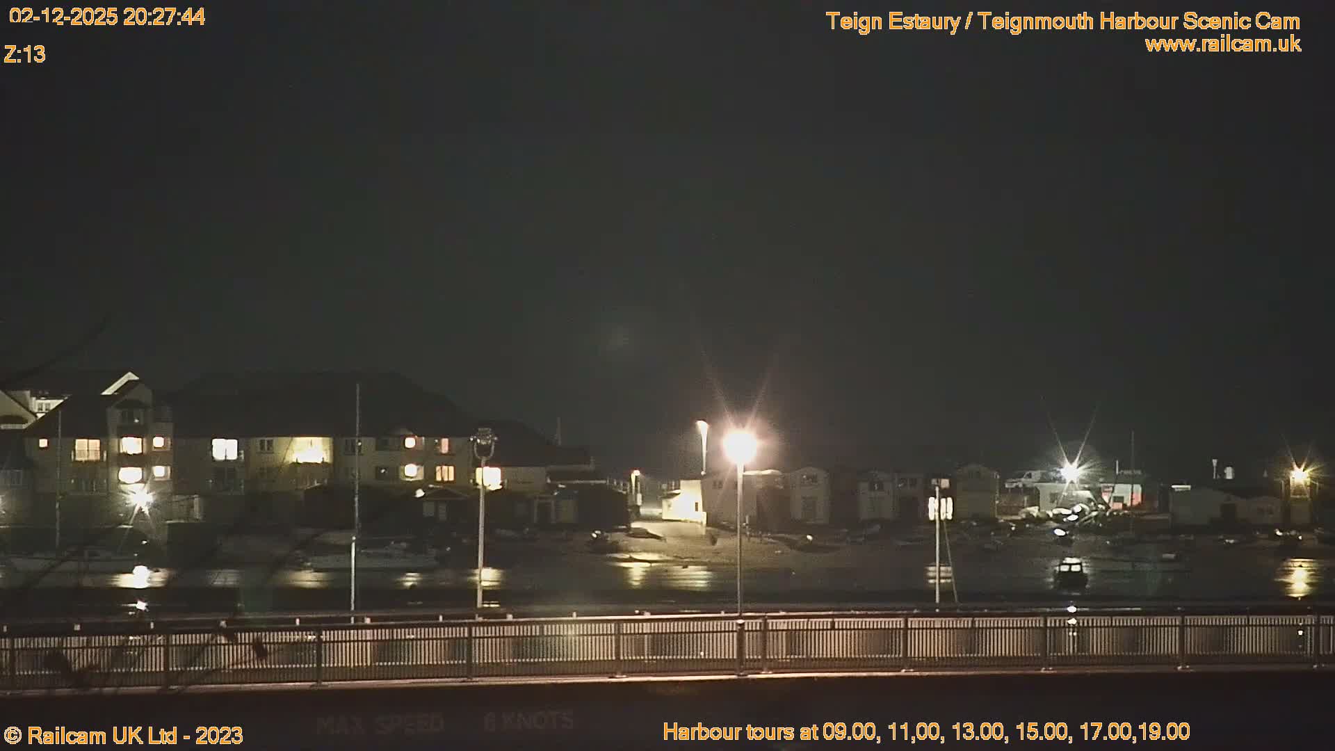 Teignmouth Harbour , Teign River & Shalton Village Live Cam - Teignbridge, Devon, South West, England, United Kingdom