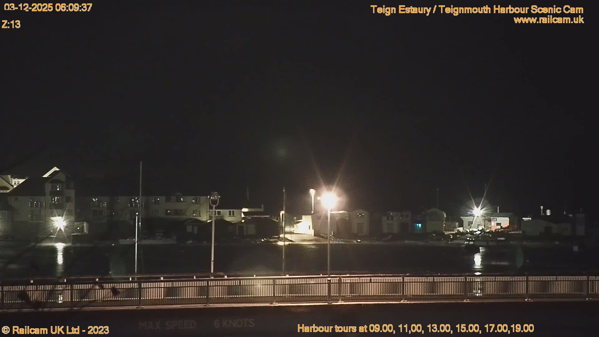 Teignmouth Harbour , Teign River & Shalton Village Live Cam - Teignbridge, Devon, South West, England, United Kingdom