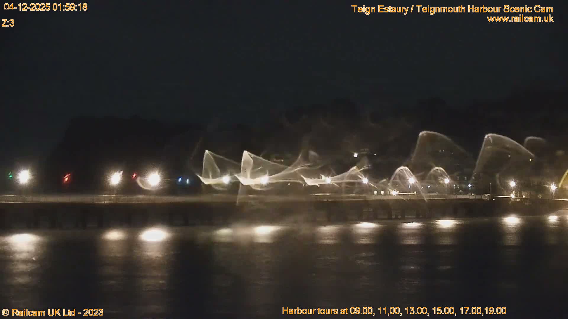 Teignmouth Harbour , Teign River & Shalton Village Live Cam - Teignbridge, Devon, South West, England, United Kingdom