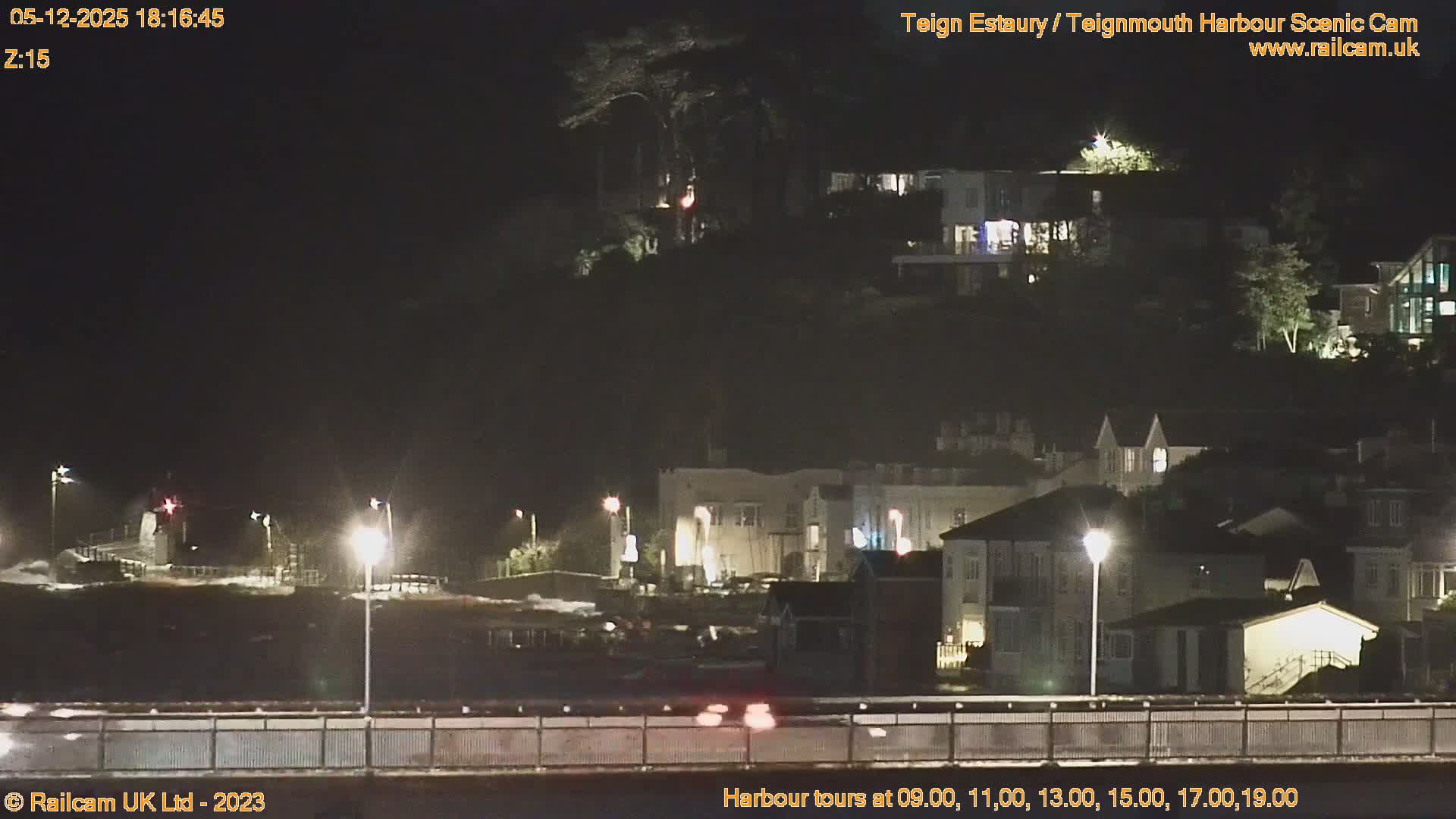 Teignmouth Harbour , Teign River & Shalton Village Live Cam - Teignbridge, Devon, South West, England, United Kingdom