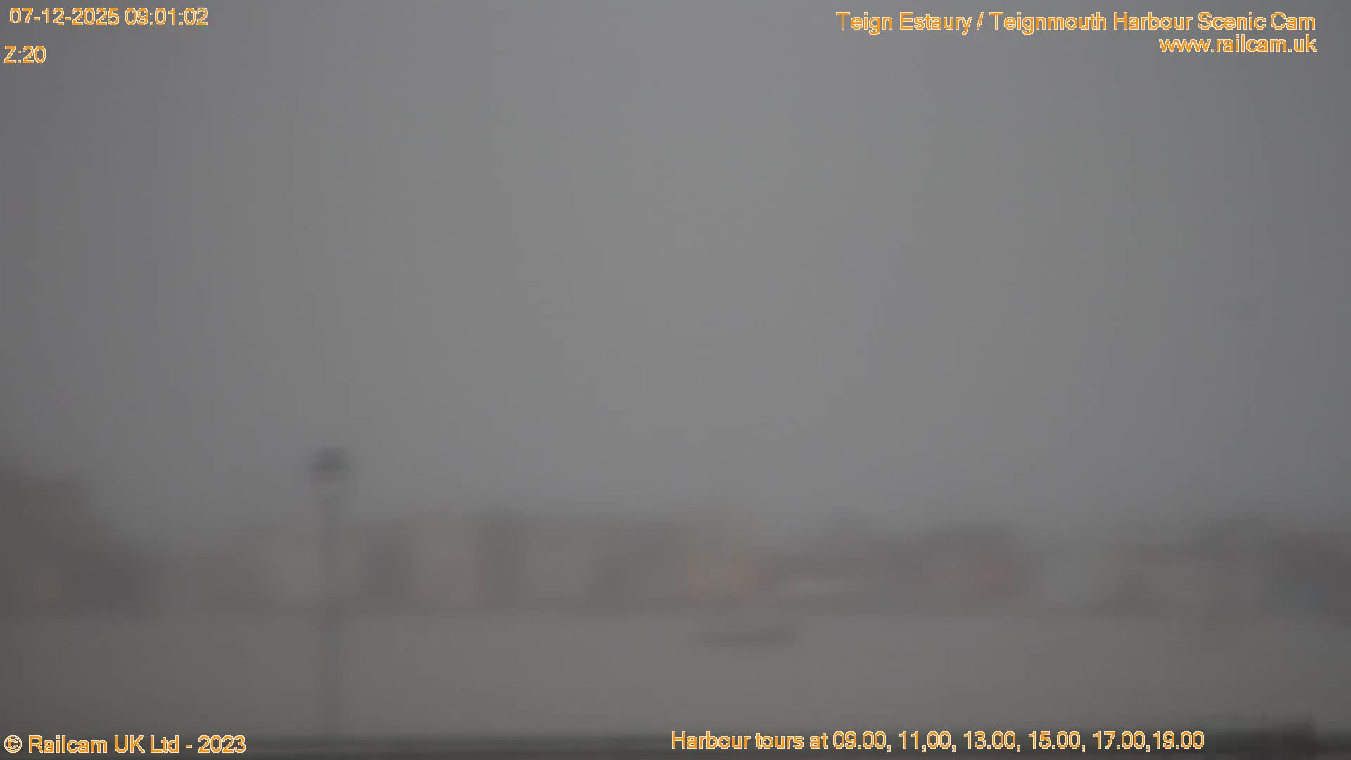 Teignmouth Harbour , Teign River & Shalton Village Live Cam - Teignbridge, Devon, South West, England, United Kingdom