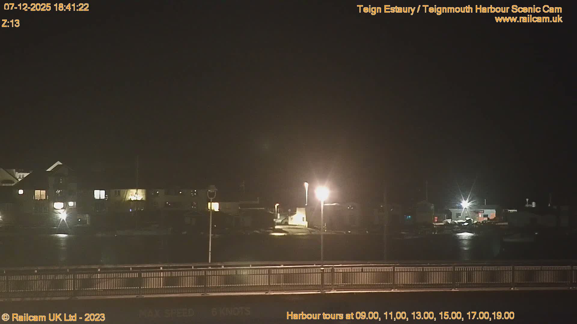 Teignmouth Harbour , Teign River & Shalton Village Live Cam - Teignbridge, Devon, South West, England, United Kingdom