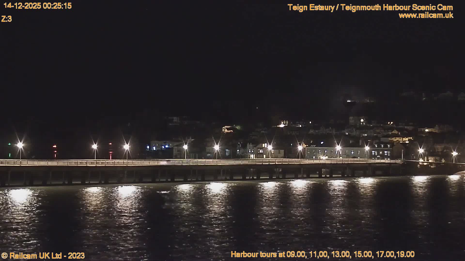 Teignmouth Harbour , Teign River & Shalton Village Live Cam - Teignbridge, Devon, South West, England, United Kingdom