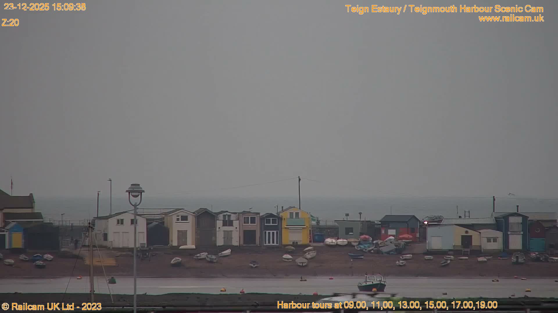 Teignmouth Harbour , Teign River & Shalton Village Live Cam - Teignbridge, Devon, South West, England, United Kingdom