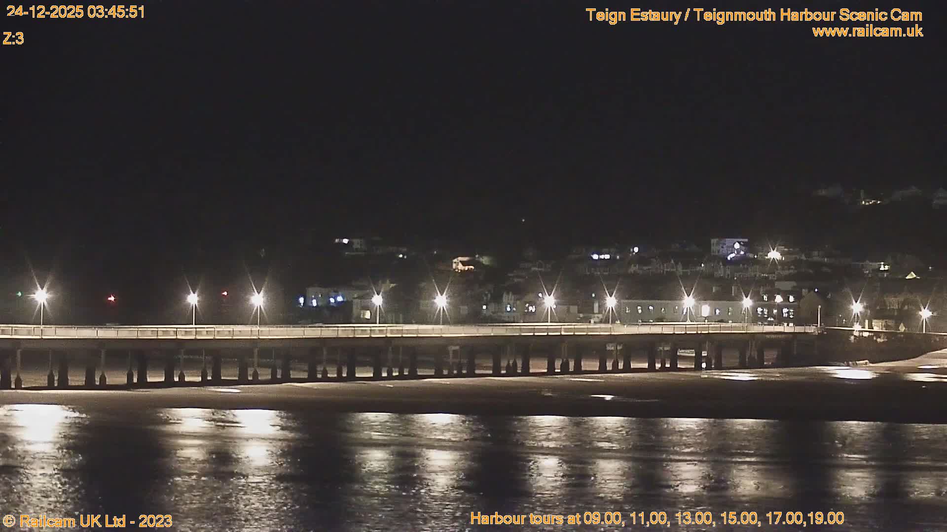 Teignmouth Harbour , Teign River & Shalton Village Live Cam - Teignbridge, Devon, South West, England, United Kingdom