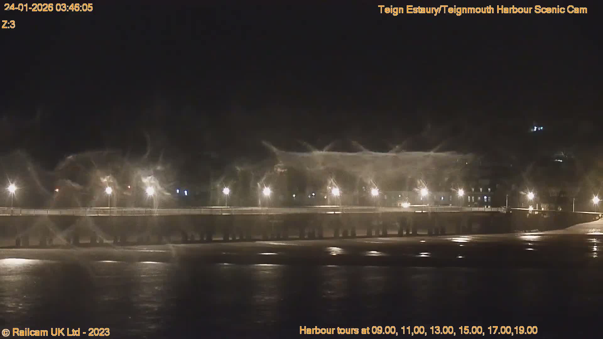 Teignmouth Harbour , Teign River & Shalton Village Live Cam - Teignbridge, Devon, South West, England, United Kingdom