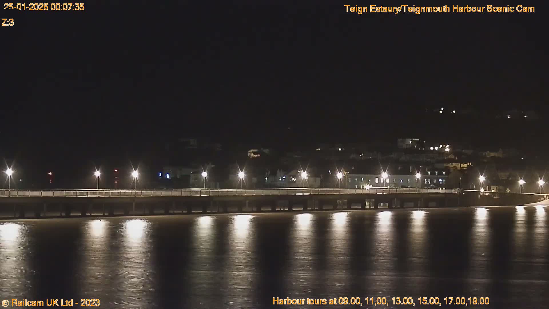 Teignmouth Harbour , Teign River & Shalton Village Live Cam - Teignbridge, Devon, South West, England, United Kingdom