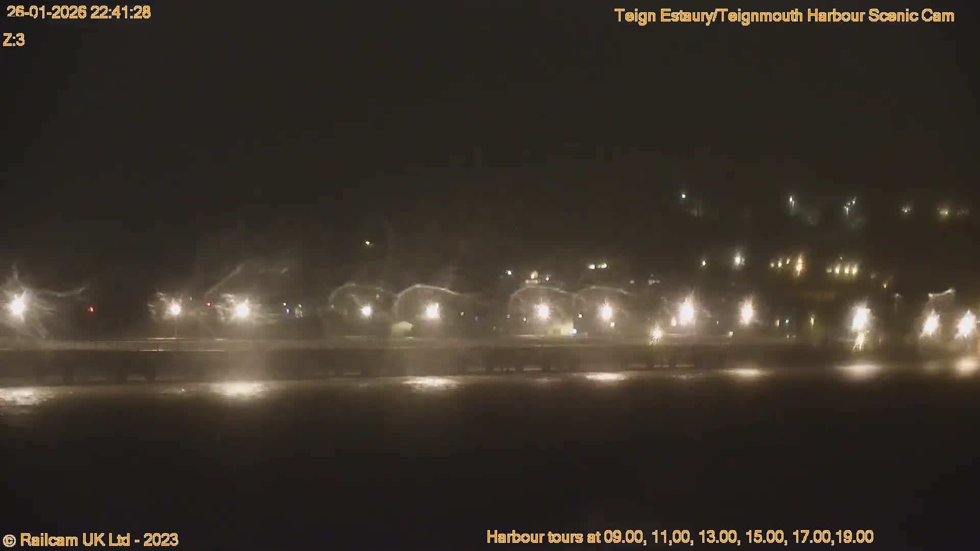 Teignmouth Harbour , Teign River & Shalton Village Live Cam - Teignbridge, Devon, South West, England, United Kingdom