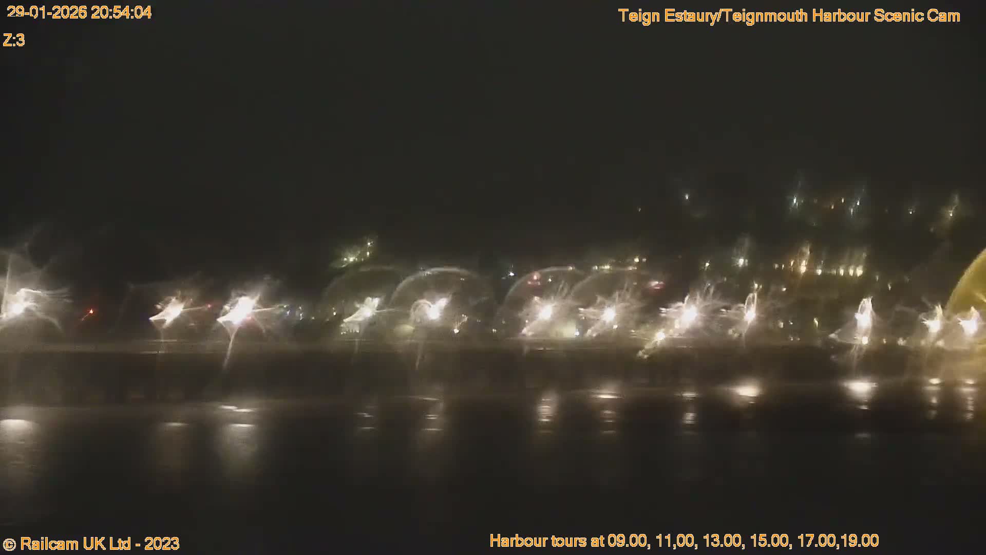 Teignmouth Harbour , Teign River & Shalton Village Live Cam - Teignbridge, Devon, South West, England, United Kingdom