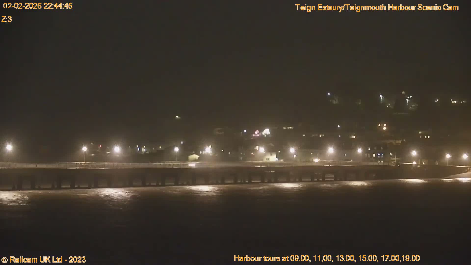 Teignmouth Harbour , Teign River & Shalton Village Live Cam - Teignbridge, Devon, South West, England, United Kingdom