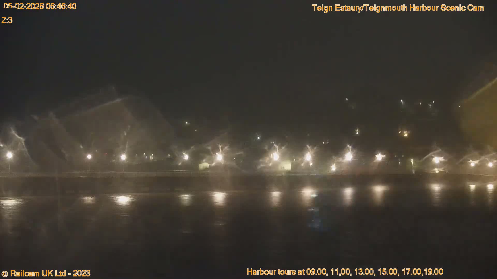 Teignmouth Harbour , Teign River & Shalton Village Live Cam - Teignbridge, Devon, South West, England, United Kingdom