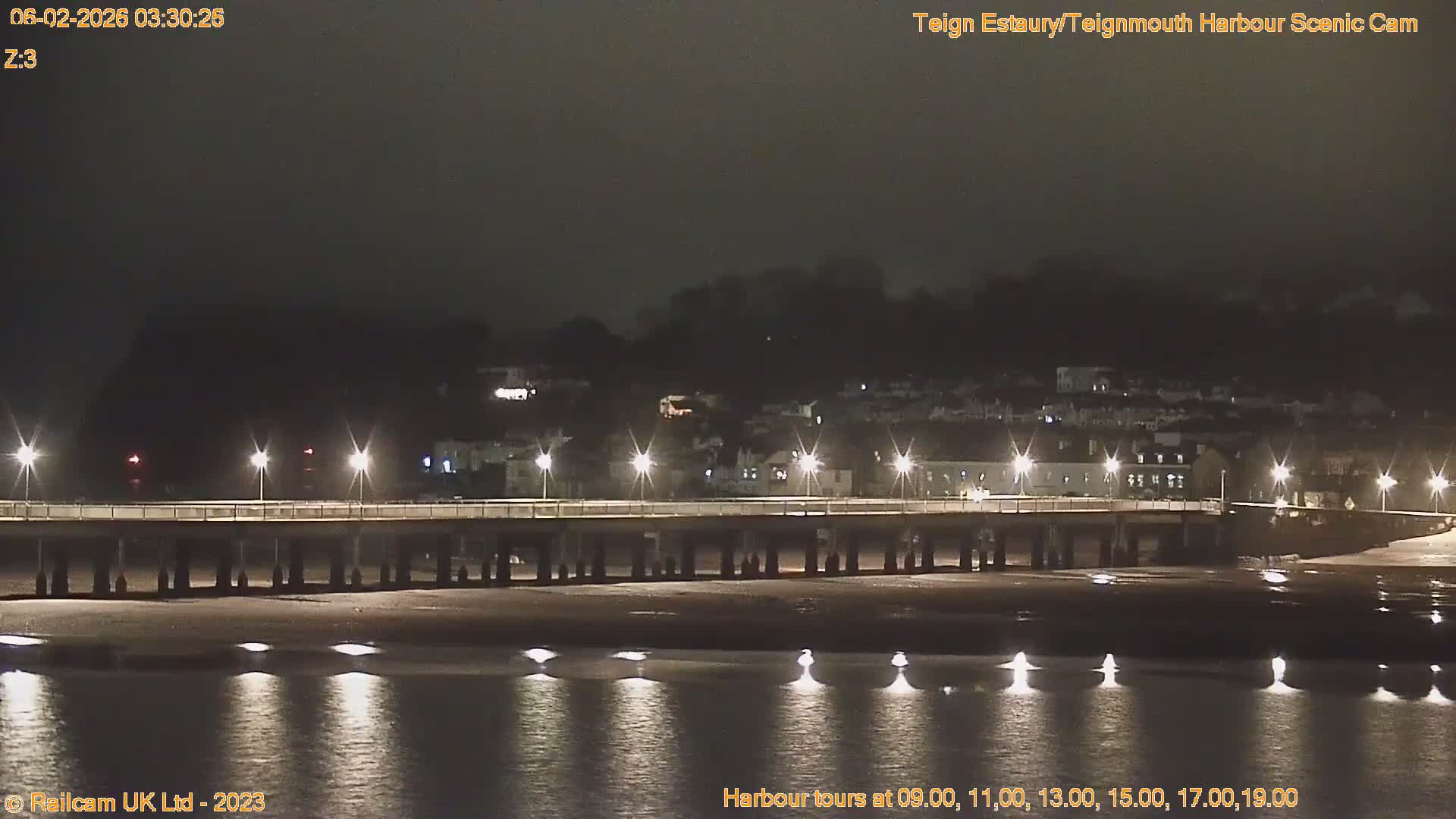 Teignmouth Harbour , Teign River & Shalton Village Live Cam - Teignbridge, Devon, South West, England, United Kingdom