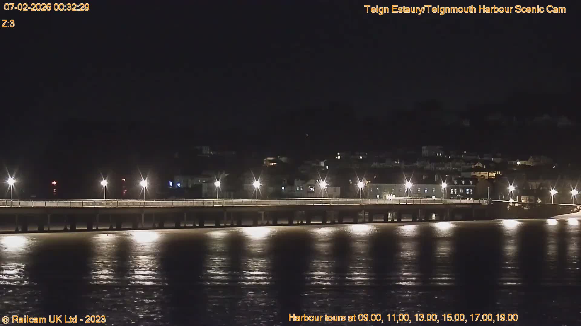 Teignmouth Harbour , Teign River & Shalton Village Live Cam - Teignbridge, Devon, South West, England, United Kingdom