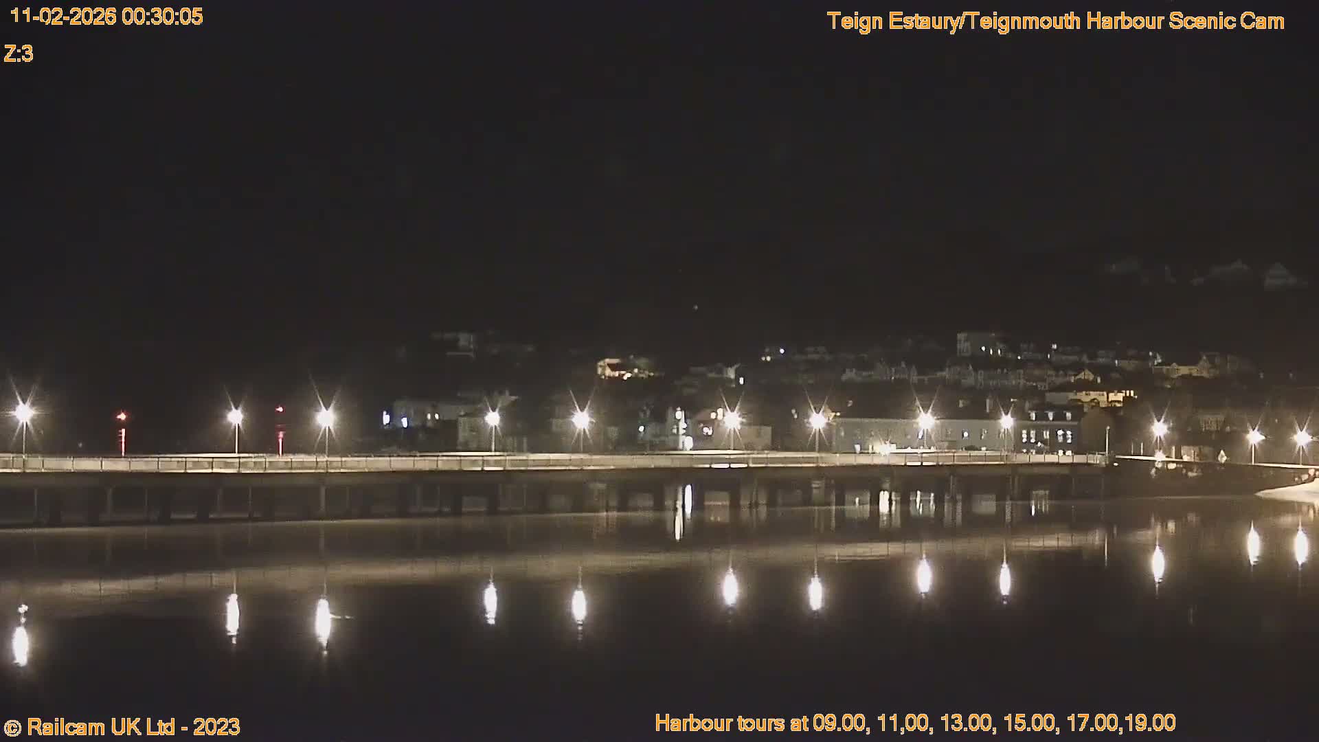 Teignmouth Harbour , Teign River & Shalton Village Live Cam - Teignbridge, Devon, South West, England, United Kingdom