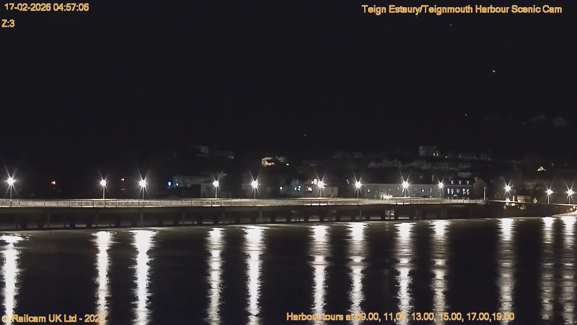 Teignmouth Harbour , Teign River & Shalton Village Live Cam - Teignbridge, Devon, South West, England, United Kingdom