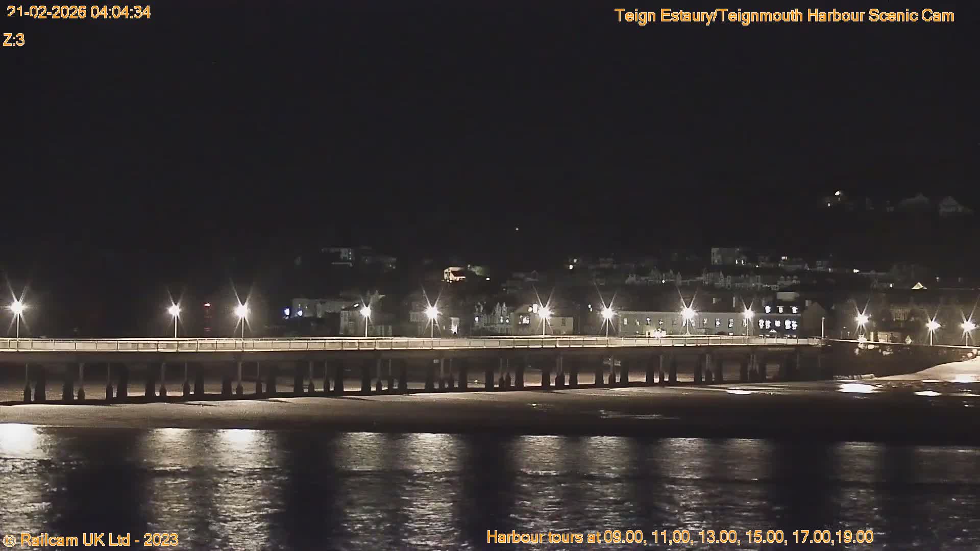 Teignmouth Harbour , Teign River & Shalton Village Live Cam - Teignbridge, Devon, South West, England, United Kingdom