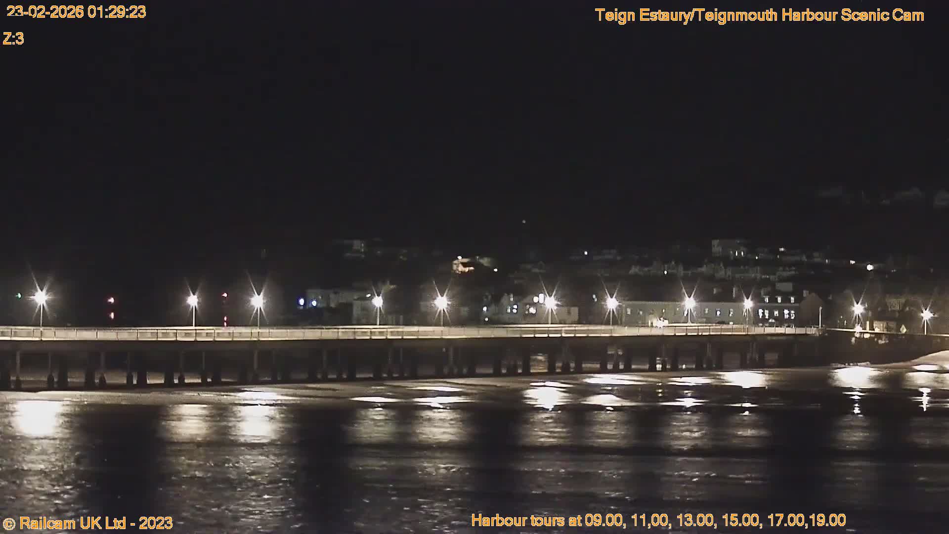 Teignmouth Harbour , Teign River & Shalton Village Live Cam - Teignbridge, Devon, South West, England, United Kingdom