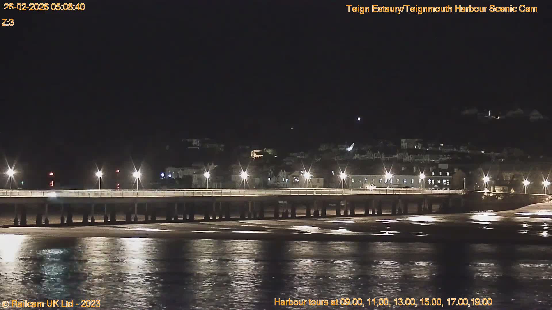 Teignmouth Harbour , Teign River & Shalton Village Live Cam - Teignbridge, Devon, South West, England, United Kingdom