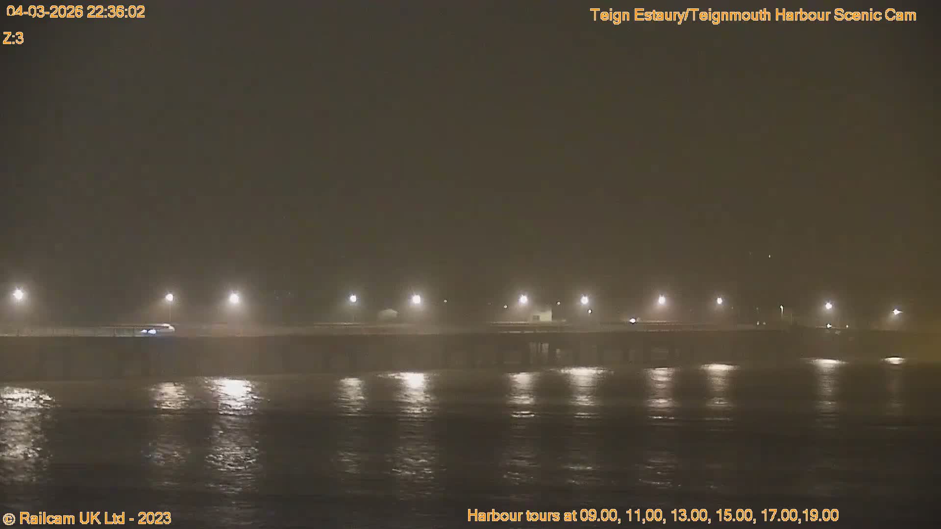 Teignmouth Harbour , Teign River & Shalton Village Live Cam - Teignbridge, Devon, South West, England, United Kingdom