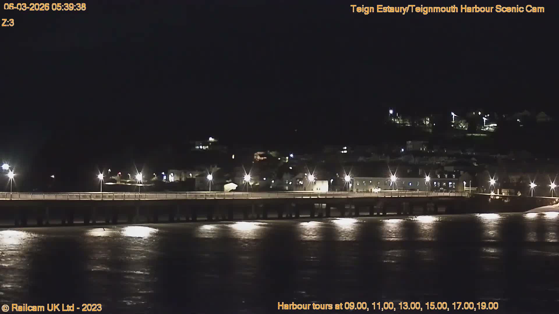 Teignmouth Harbour , Teign River & Shalton Village Live Cam - Teignbridge, Devon, South West, England, United Kingdom