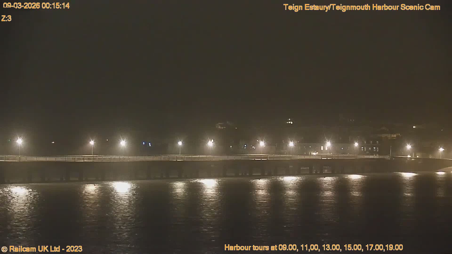 Teignmouth Harbour , Teign River & Shalton Village Live Cam - Teignbridge, Devon, South West, England, United Kingdom