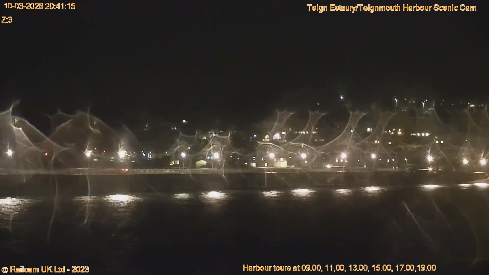 Teignmouth Harbour , Teign River & Shalton Village Live Cam - Teignbridge, Devon, South West, England, United Kingdom