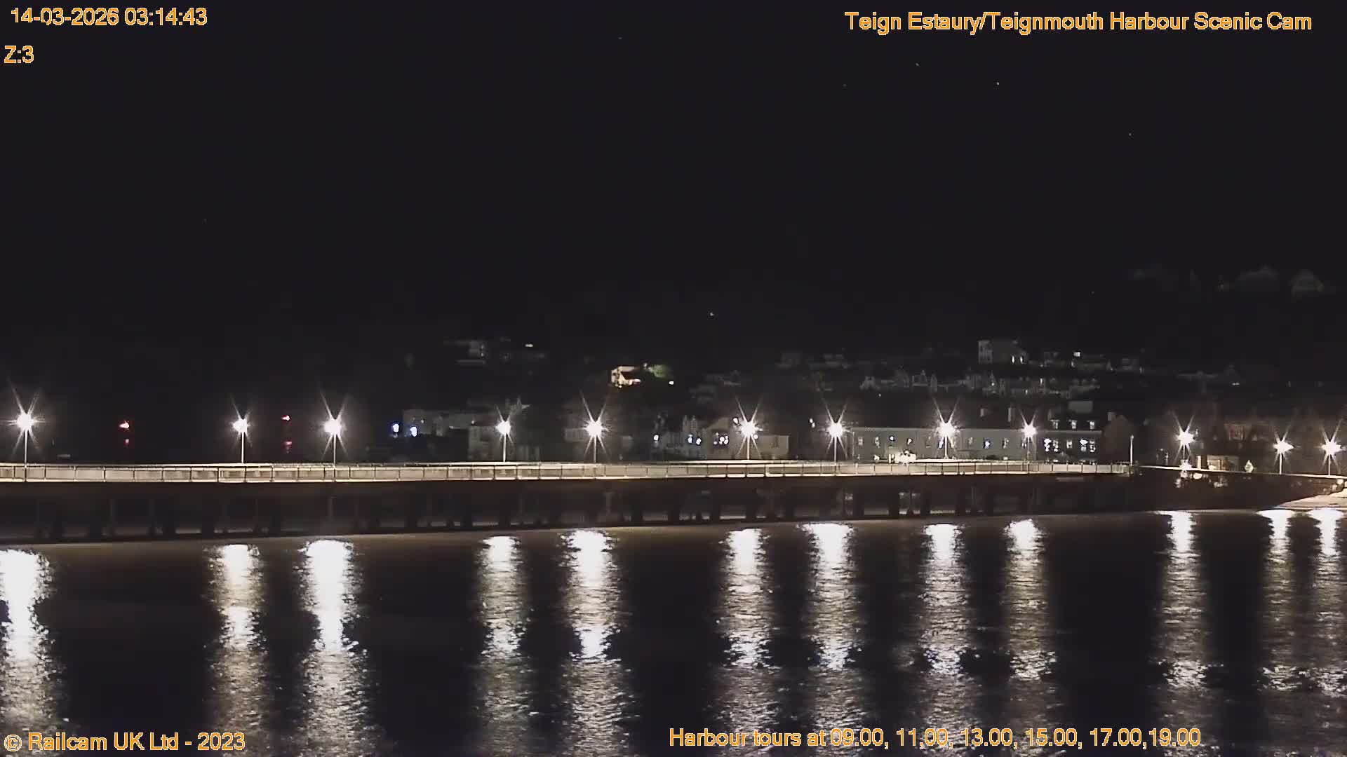 Teignmouth Harbour , Teign River & Shalton Village Live Cam - Teignbridge, Devon, South West, England, United Kingdom