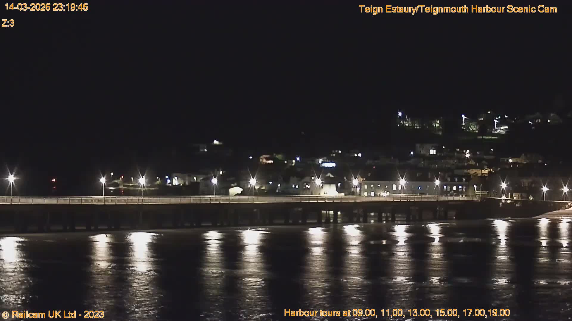 Teignmouth Harbour , Teign River & Shalton Village Live Cam - Teignbridge, Devon, South West, England, United Kingdom