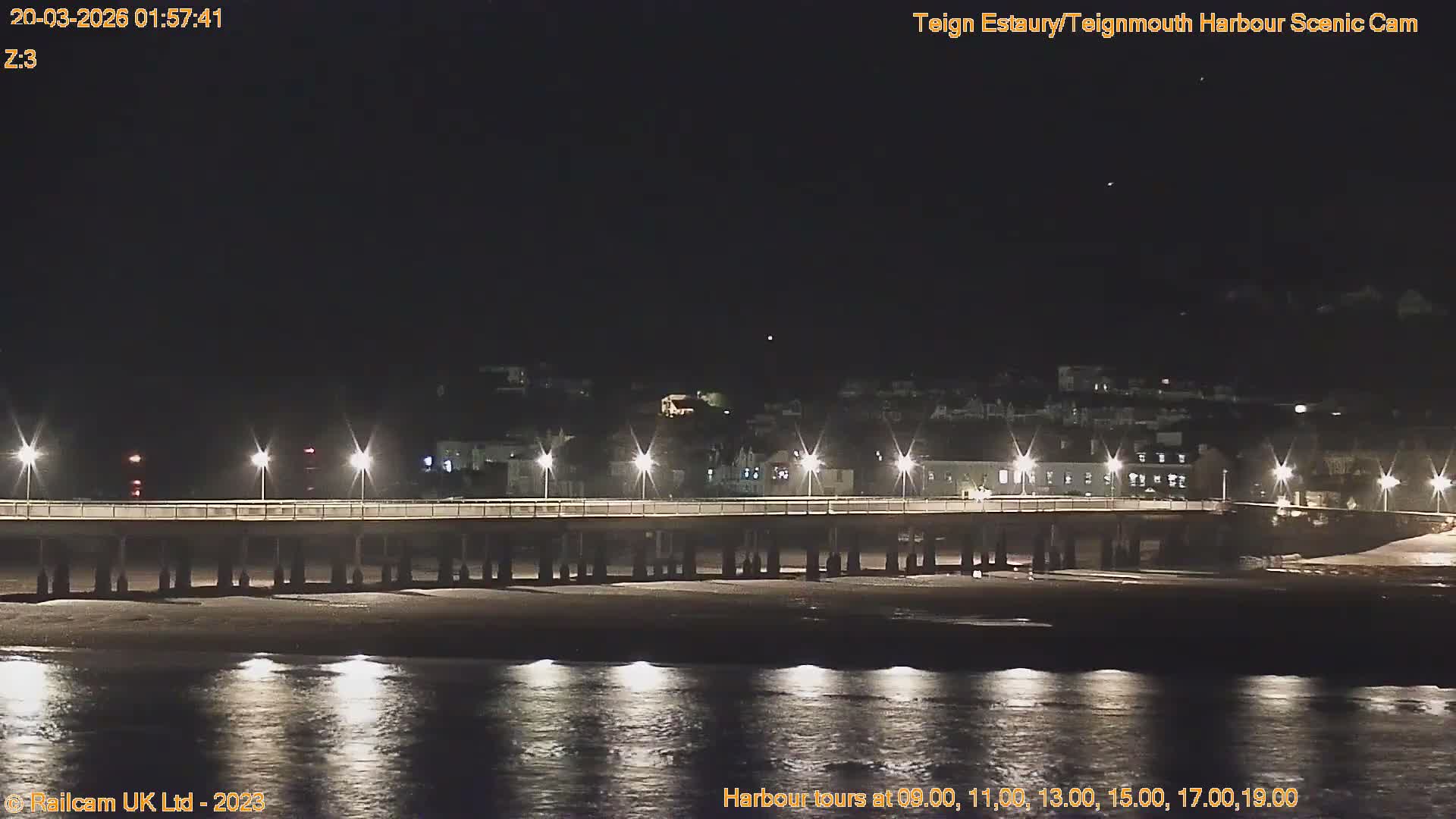 Teignmouth Harbour , Teign River & Shalton Village Live Cam - Teignbridge, Devon, South West, England, United Kingdom
