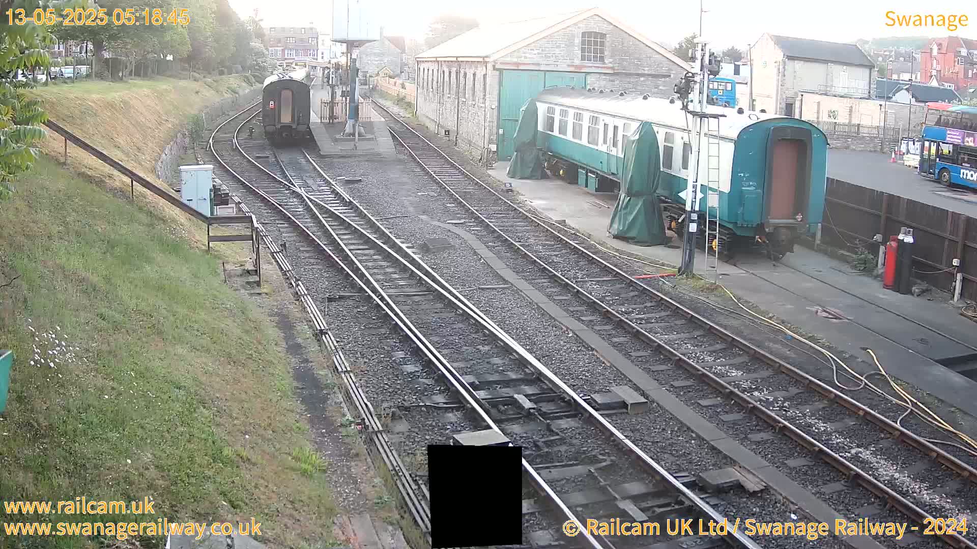 Swanage Town Railway Station Live Cam - Dorset, South West, England, United Kingdom