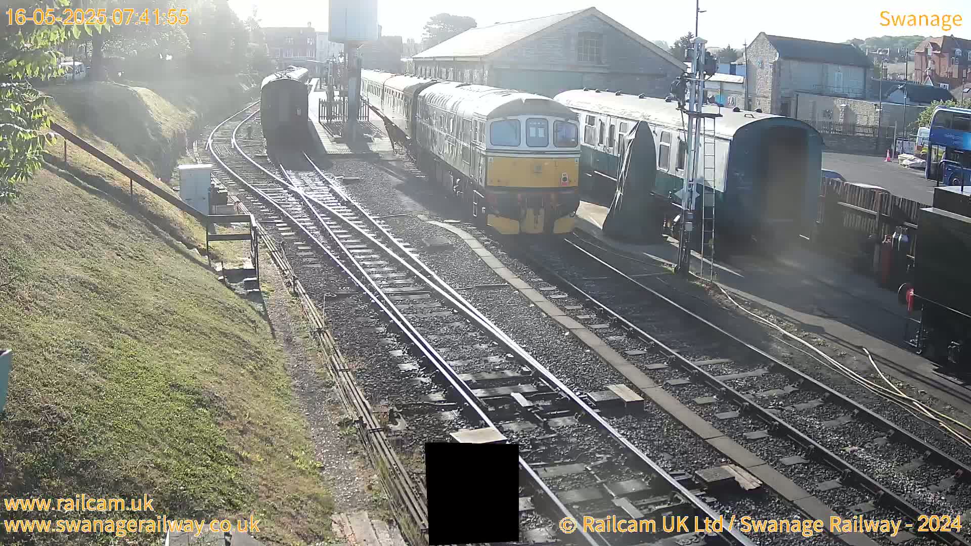 Swanage Town Railway Station Live Cam - Dorset, South West, England, United Kingdom
