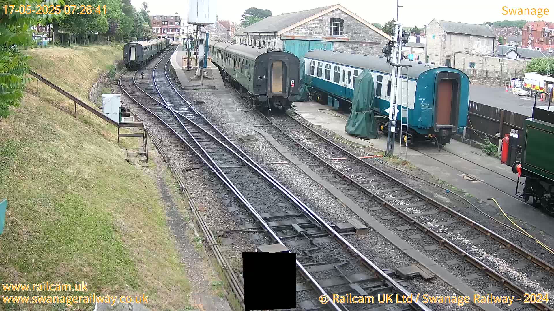 Swanage Town Railway Station Live Cam - Dorset, South West, England, United Kingdom