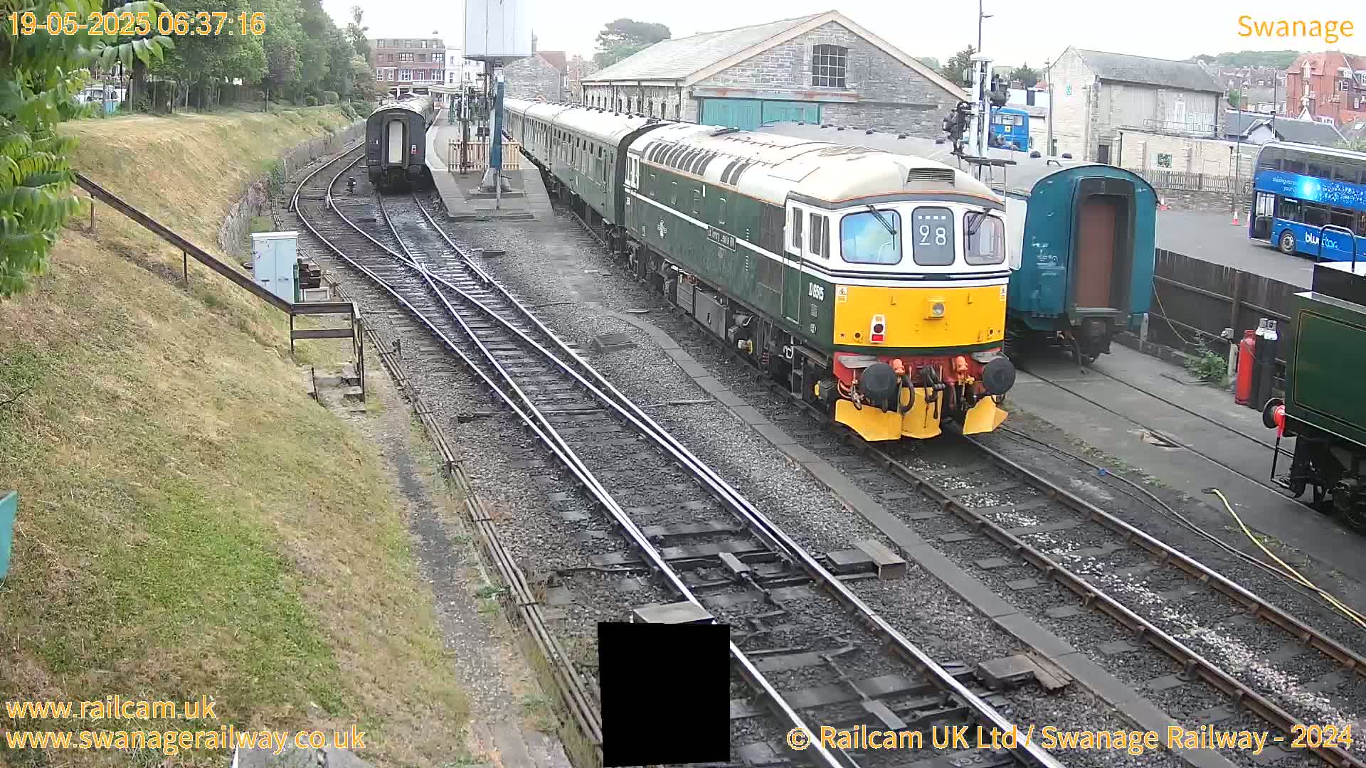 Swanage Town Railway Station Live Cam - Dorset, South West, England, United Kingdom