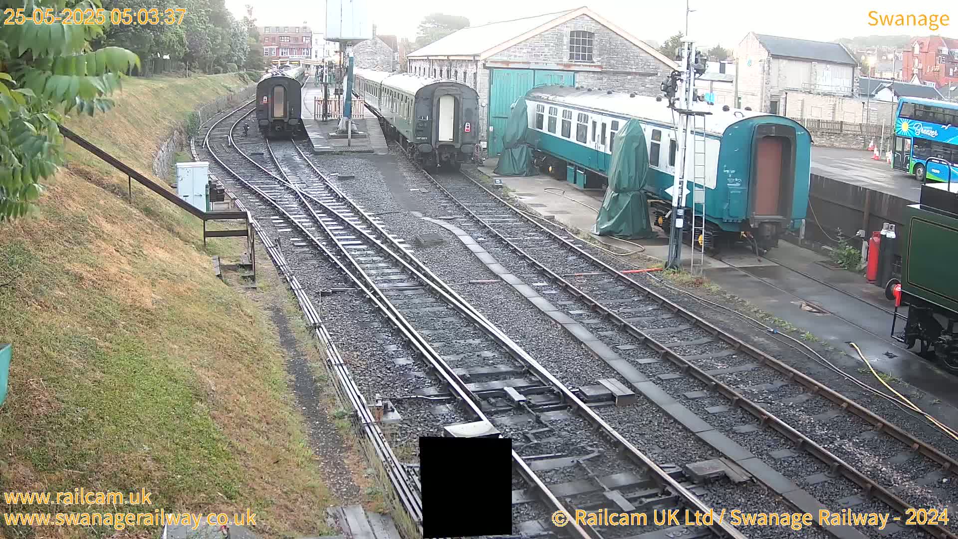 Swanage Town Railway Station Live Cam - Dorset, South West, England, United Kingdom