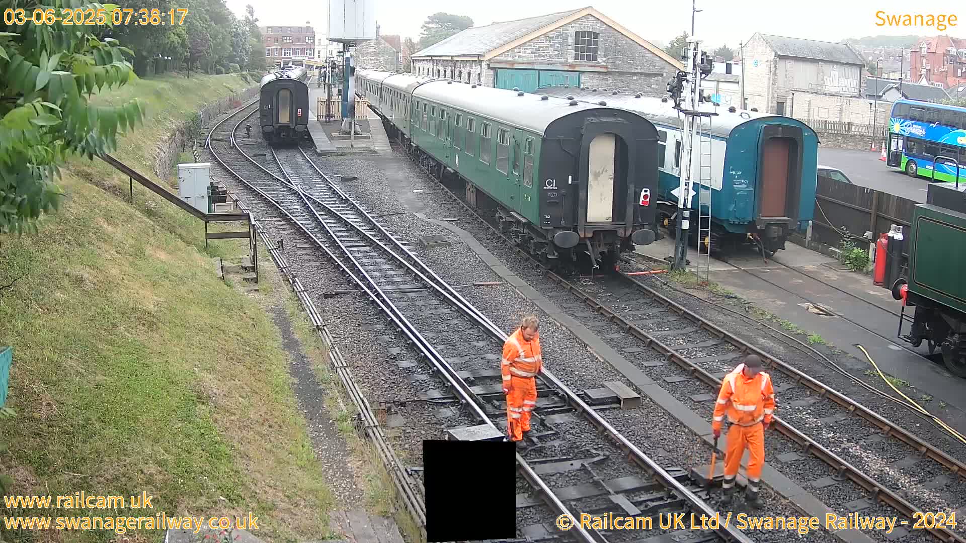 Swanage Town Railway Station Live Cam - Dorset, South West, England, United Kingdom