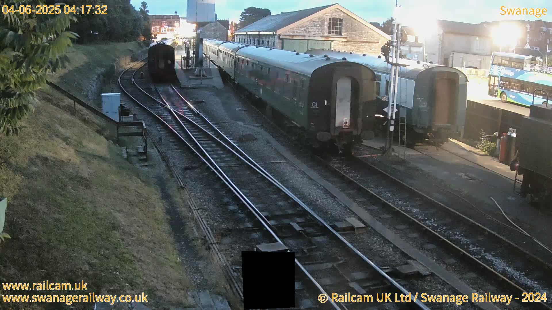 Swanage Town Railway Station Live Cam - Dorset, South West, England, United Kingdom