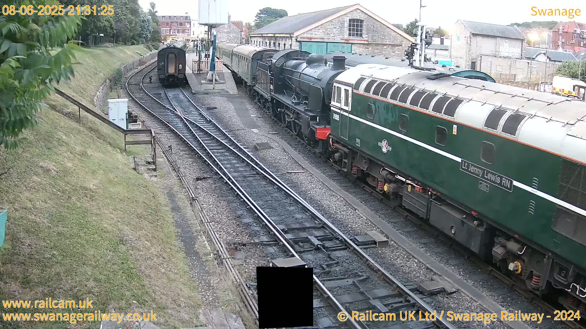 Swanage Town Railway Station Live Cam - Dorset, South West, England, United Kingdom