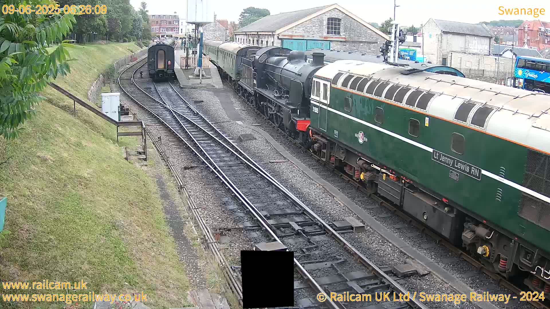 Swanage Town Railway Station Live Cam - Dorset, South West, England, United Kingdom