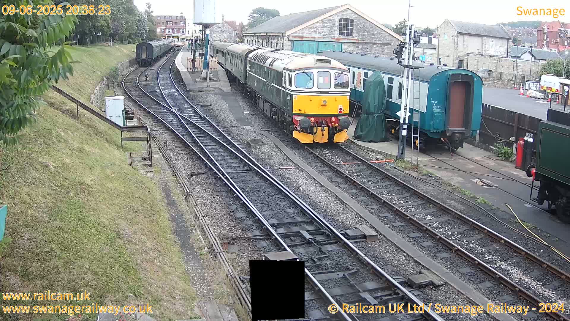 Swanage Town Railway Station Live Cam - Dorset, South West, England, United Kingdom