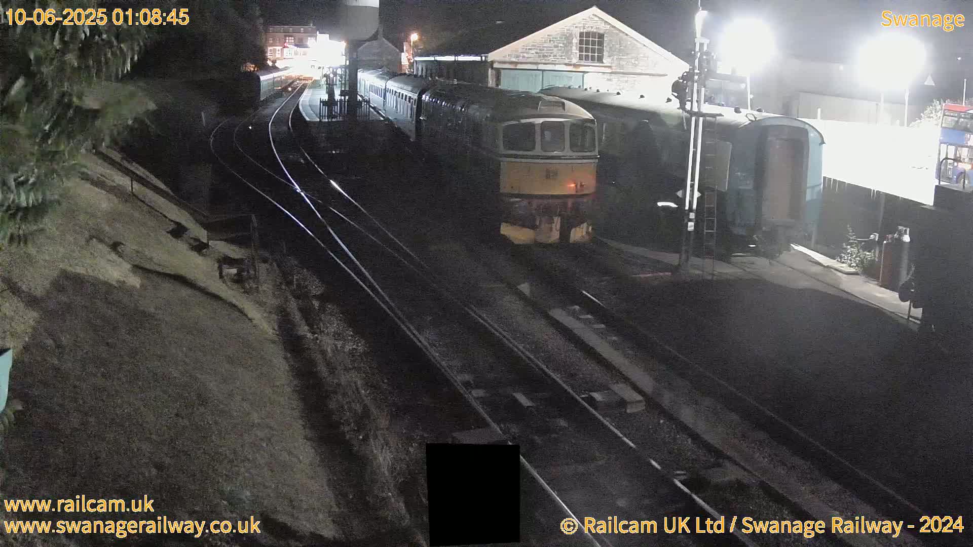 Swanage Town Railway Station Live Cam - Dorset, South West, England, United Kingdom