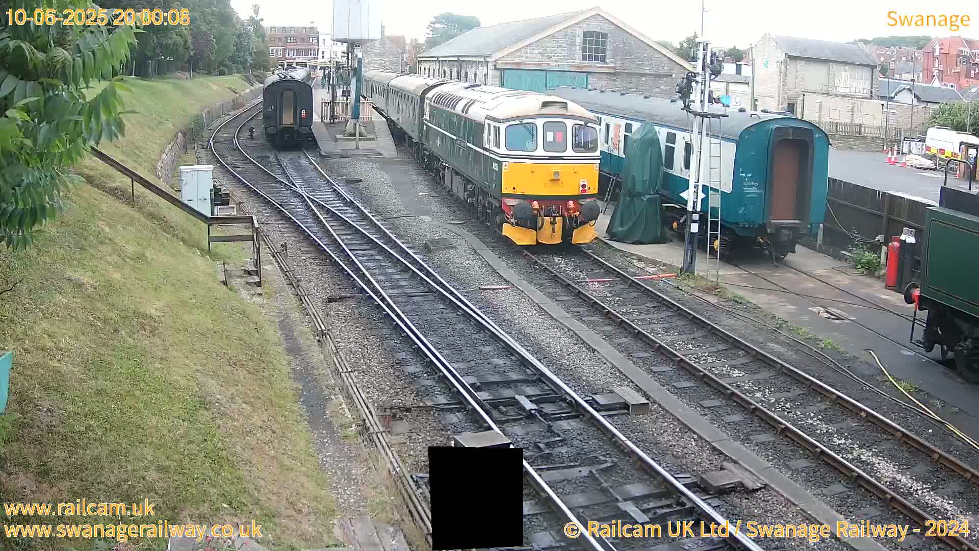 Swanage Town Railway Station Live Cam - Dorset, South West, England, United Kingdom