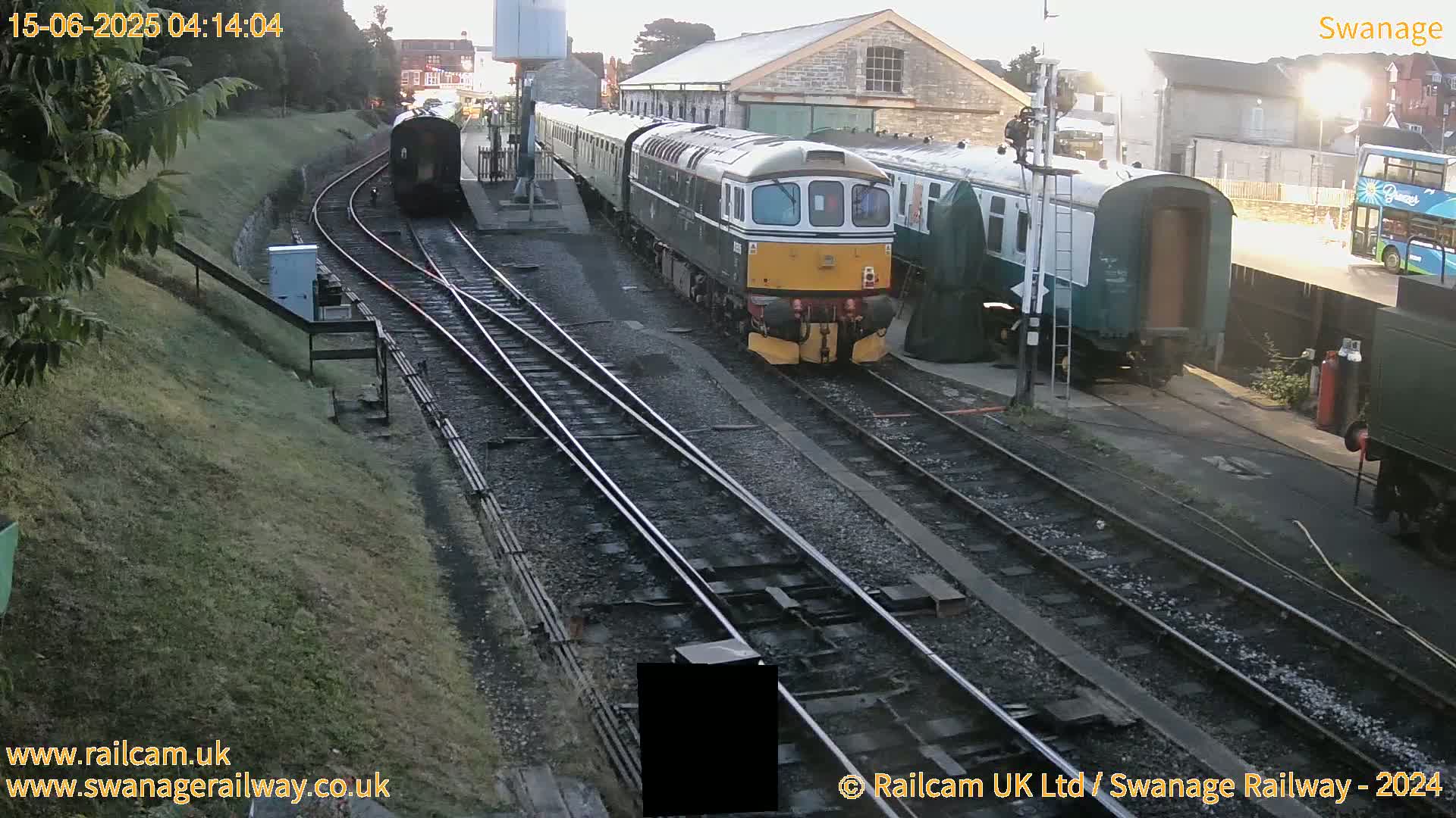 Swanage Town Railway Station Live Cam - Dorset, South West, England, United Kingdom