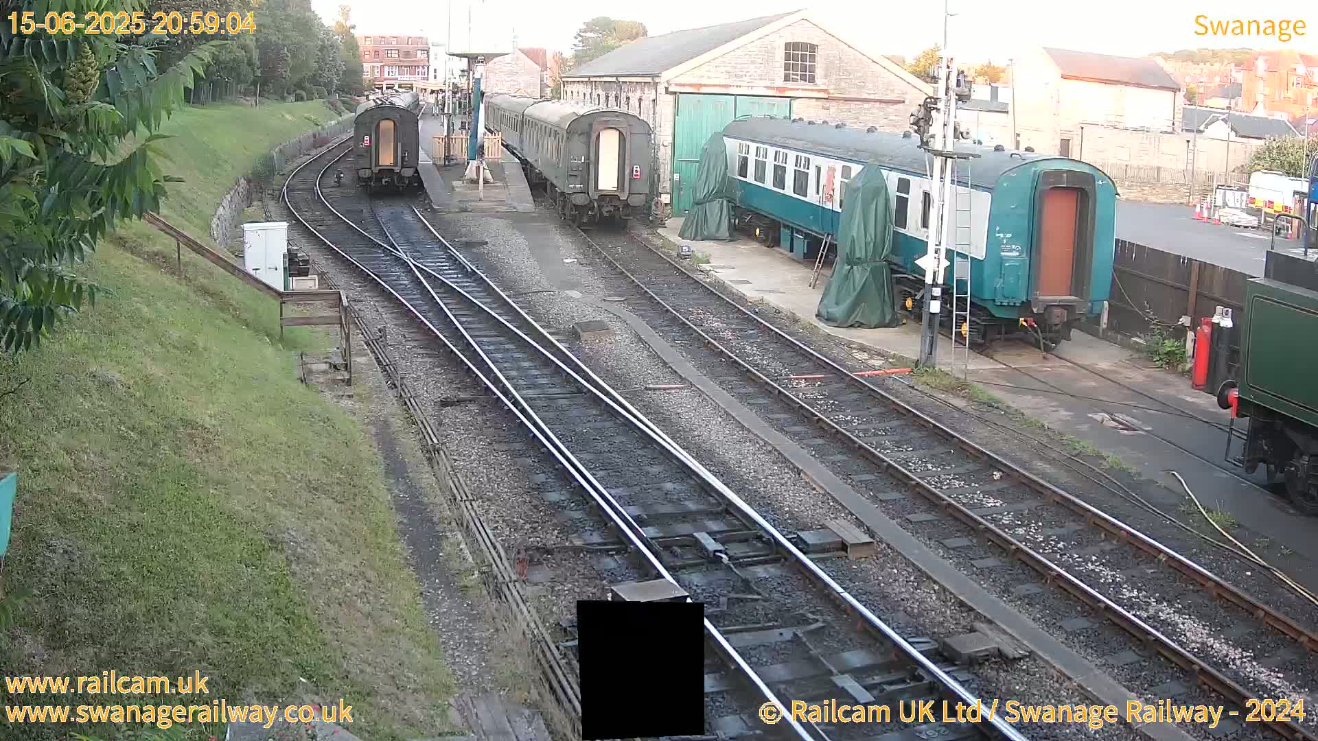 Swanage Town Railway Station Live Cam - Dorset, South West, England, United Kingdom