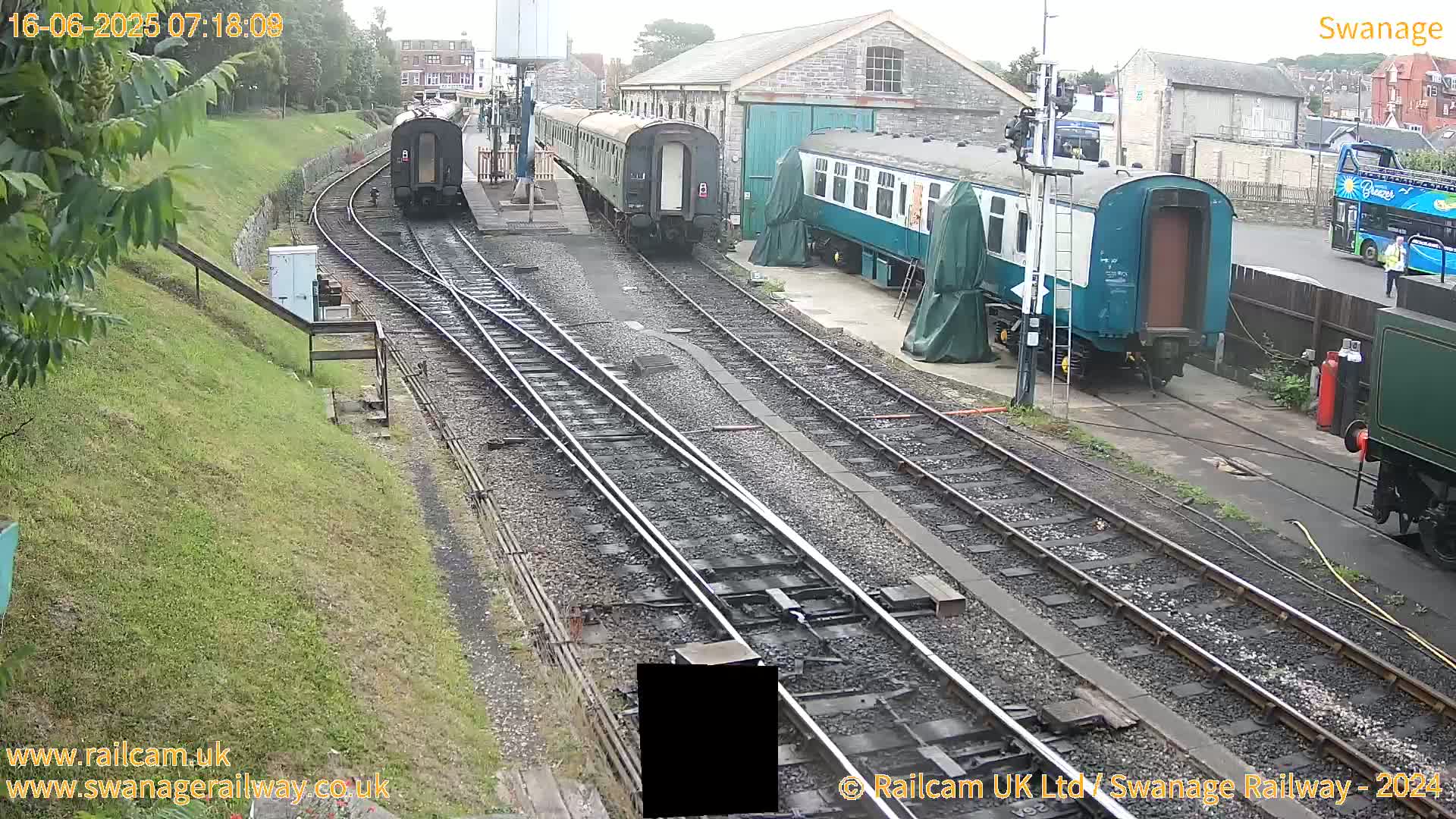 Swanage Town Railway Station Live Cam - Dorset, South West, England, United Kingdom