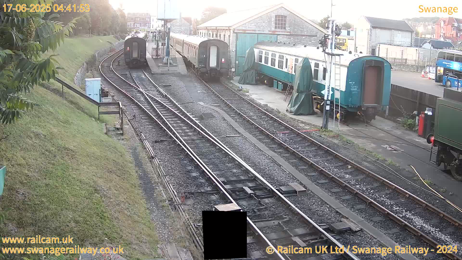 Swanage Town Railway Station Live Cam - Dorset, South West, England, United Kingdom