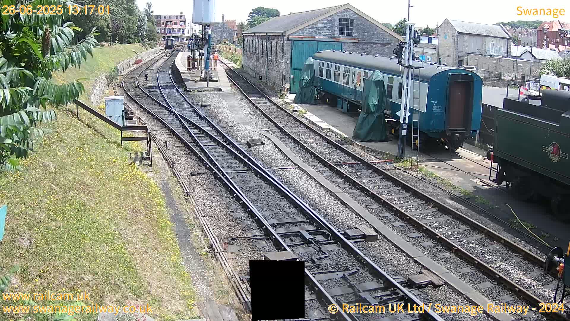 Swanage Town Railway Station Live Cam - Dorset, South West, England, United Kingdom