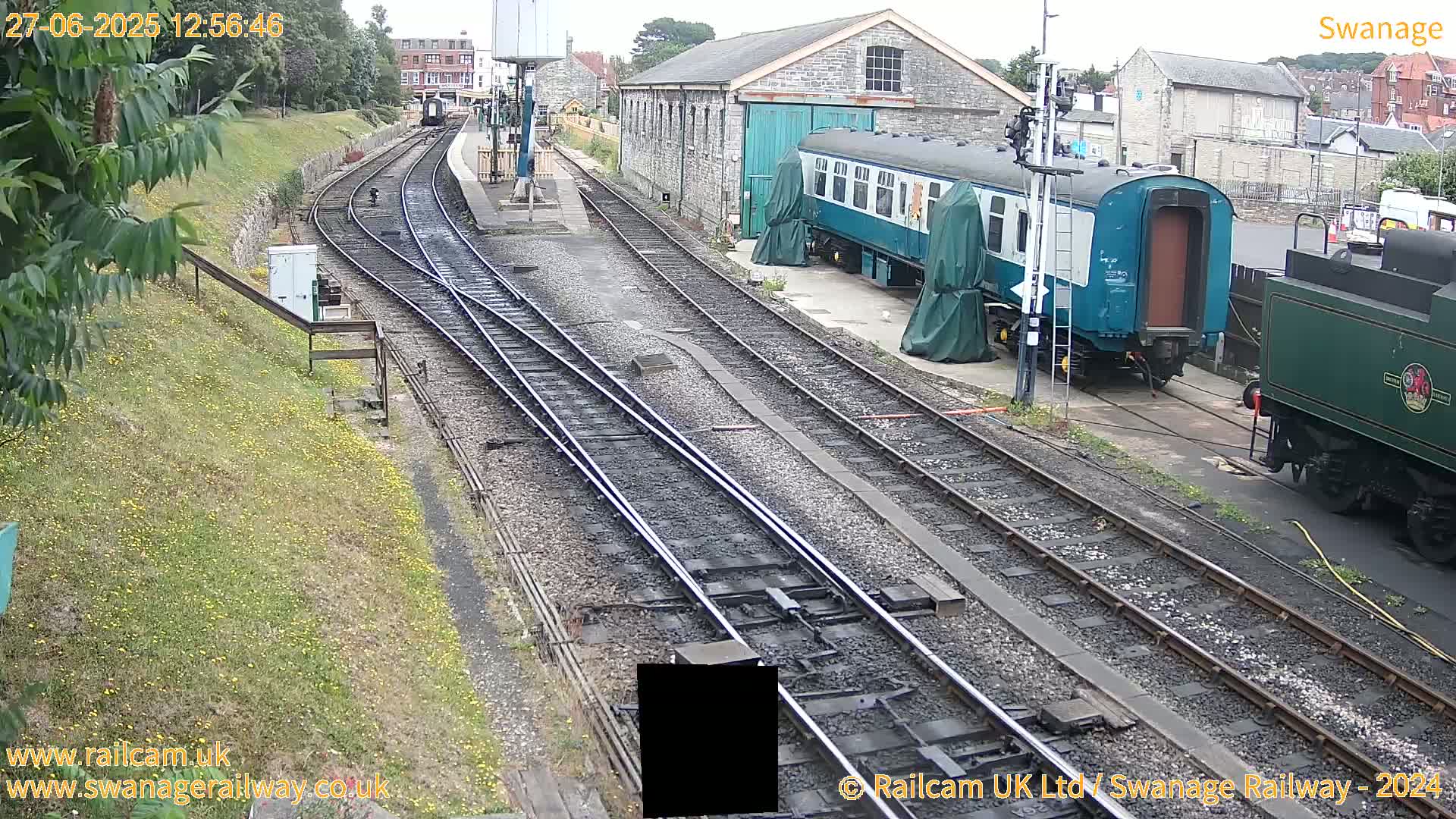 Swanage Town Railway Station Live Cam - Dorset, South West, England, United Kingdom