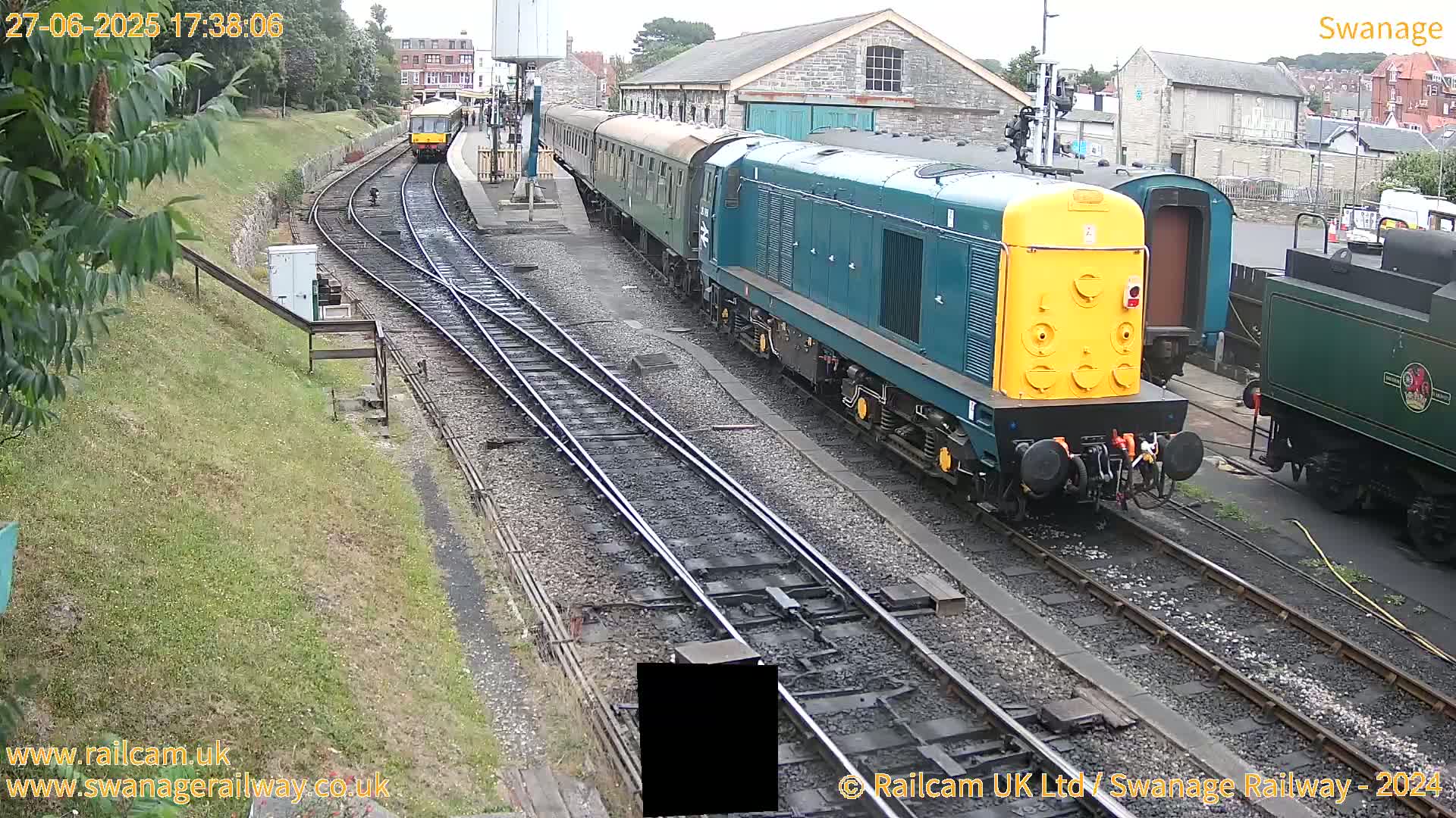 Swanage Town Railway Station Live Cam - Dorset, South West, England, United Kingdom