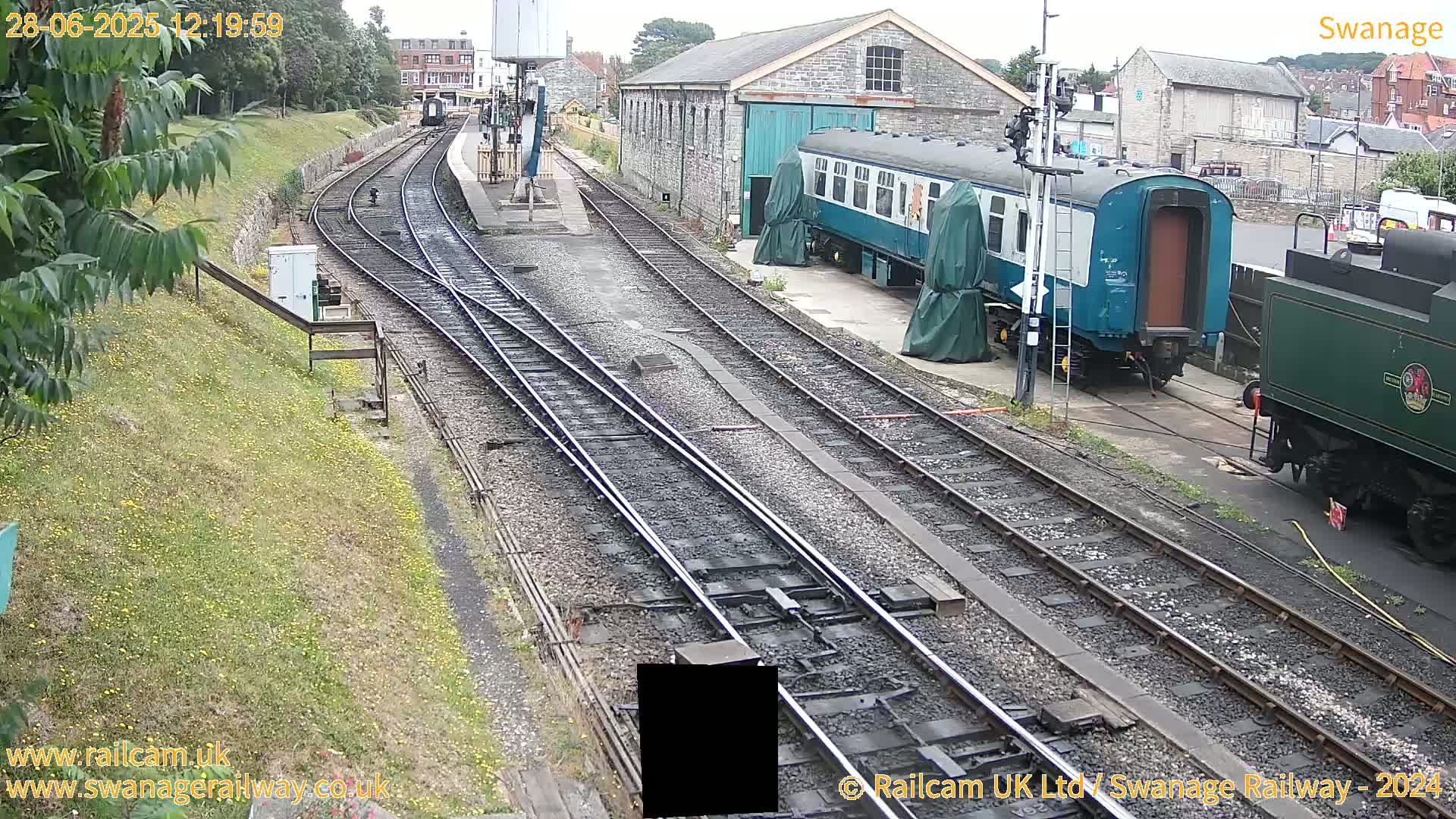 Swanage Town Railway Station Live Cam - Dorset, South West, England, United Kingdom