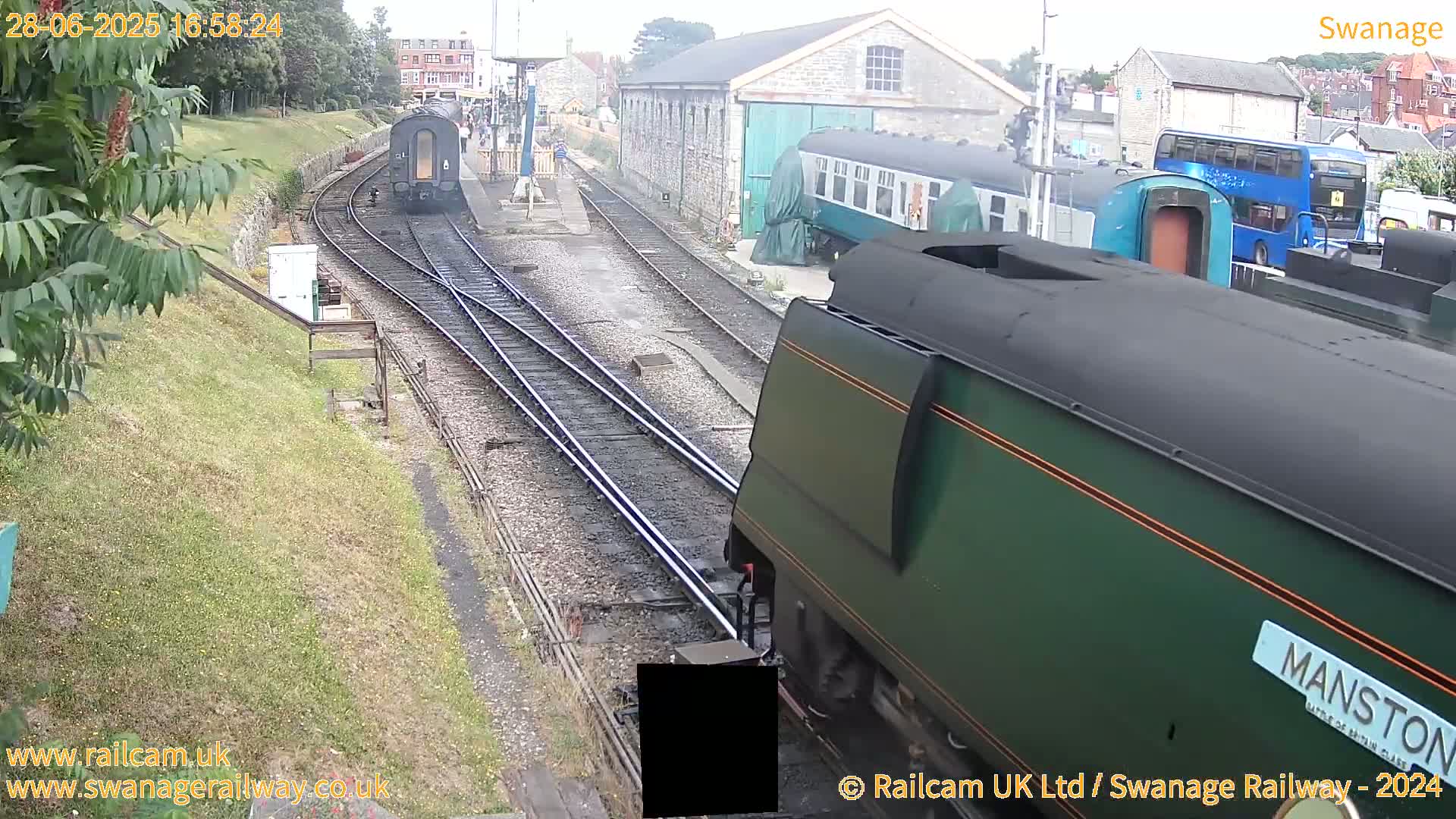 Swanage Town Railway Station Live Cam - Dorset, South West, England, United Kingdom